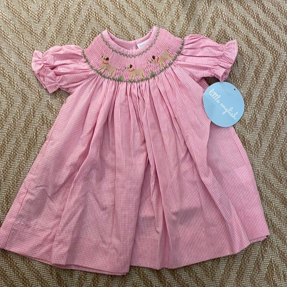 Little English lab dress